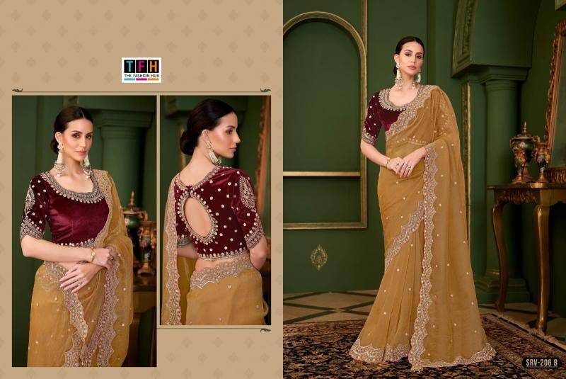 Tfh sarvaratna hits Wholesale saree market in Delhi